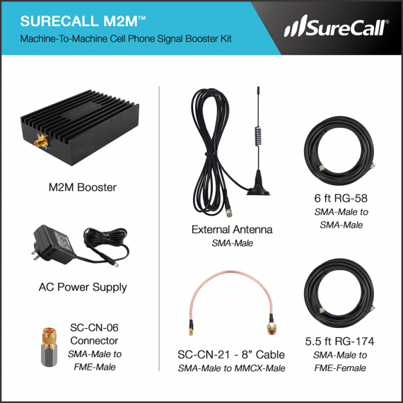 SureCall M2M 4G LTE AT&T Included