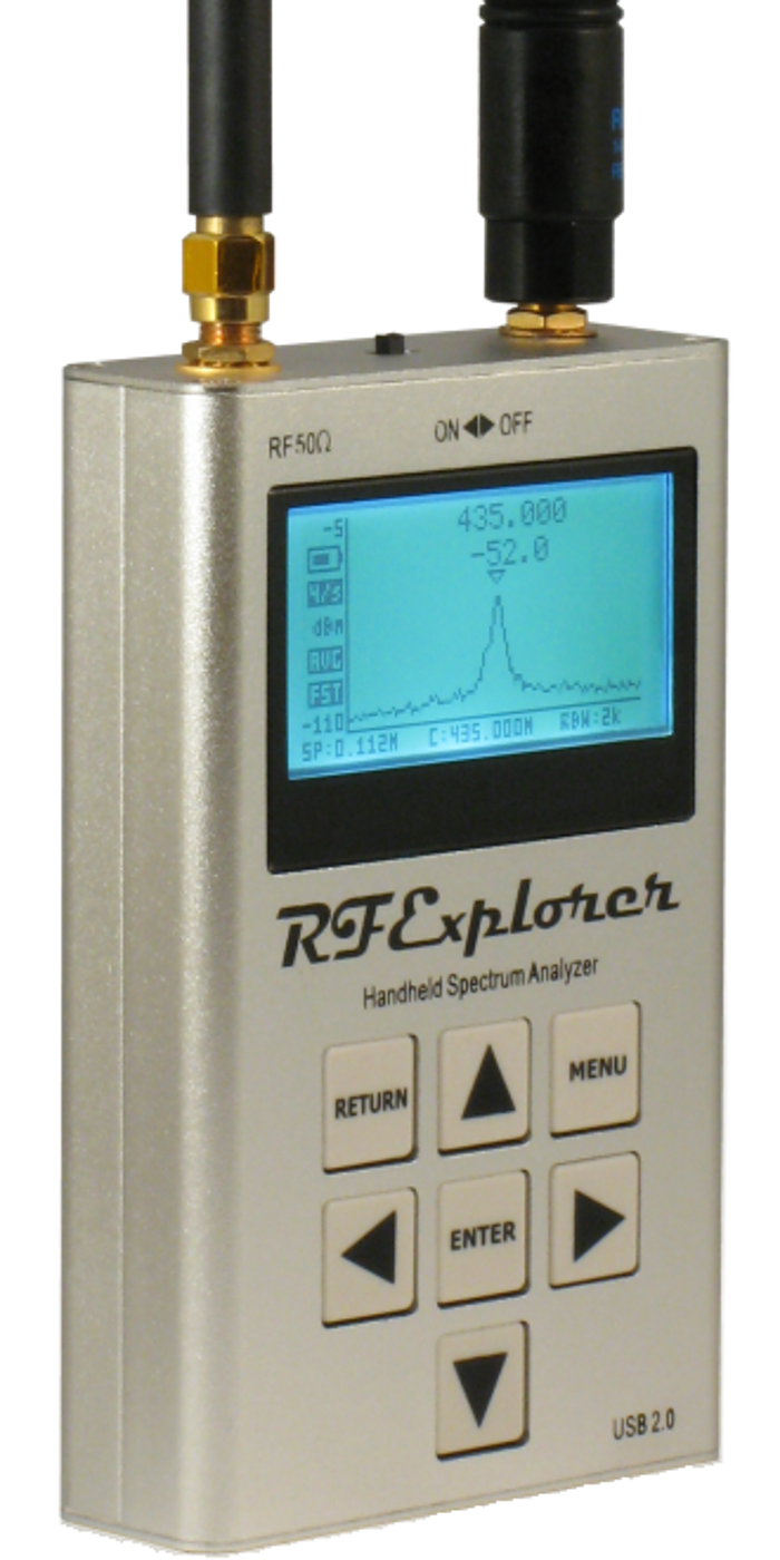RF Explorer Handheld Spectrum Analyzers